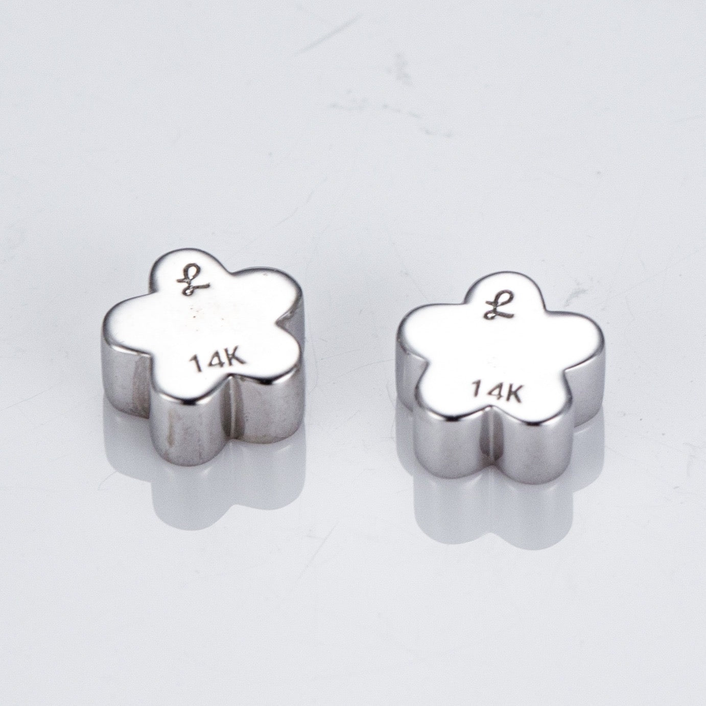 14K Kids Diamond Solitaire Earrings (0.5 Carats)